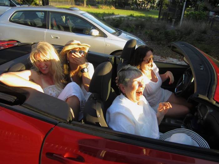 Top down, cruisin' with the fam!  #100happydays #day5