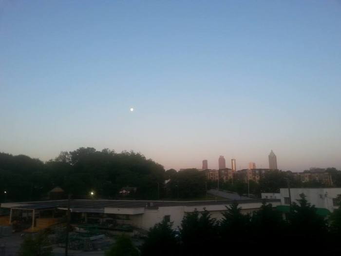 Moonlight fading into sunlight #100happydays #day12