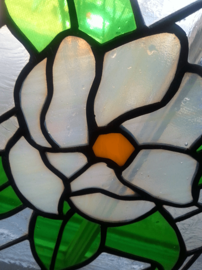 Some of Linda's gorgeous stained glass artwork